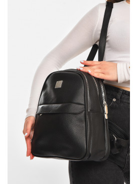 Рюкзак жіночий з екошкіри чорного кольору 6795 213368C