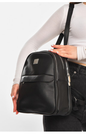 Рюкзак женский из экокожи черного цвета 6795 213368C