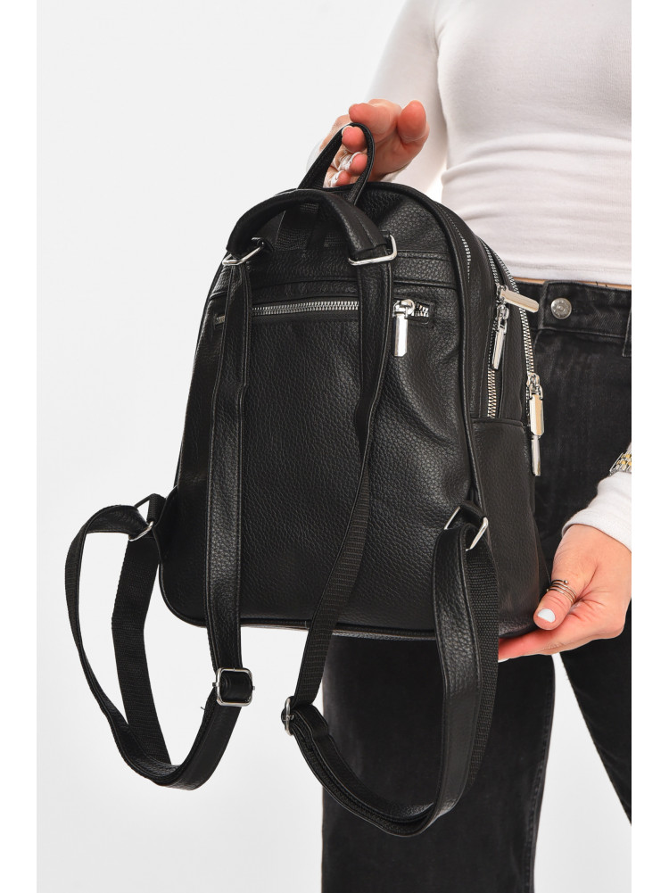 Рюкзак женский из экокожи черного цвета 6795 213368C