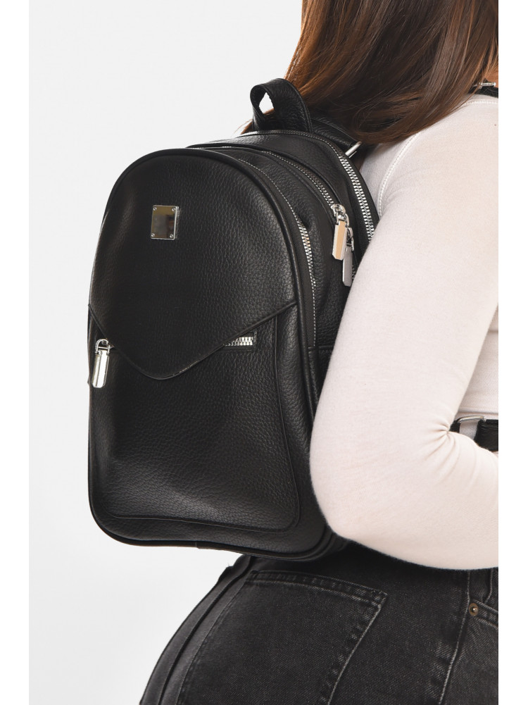 Рюкзак женский из экокожи черного цвета 6793 213372C