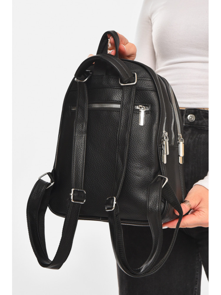 Рюкзак женский из экокожи черного цвета 6793 213372C