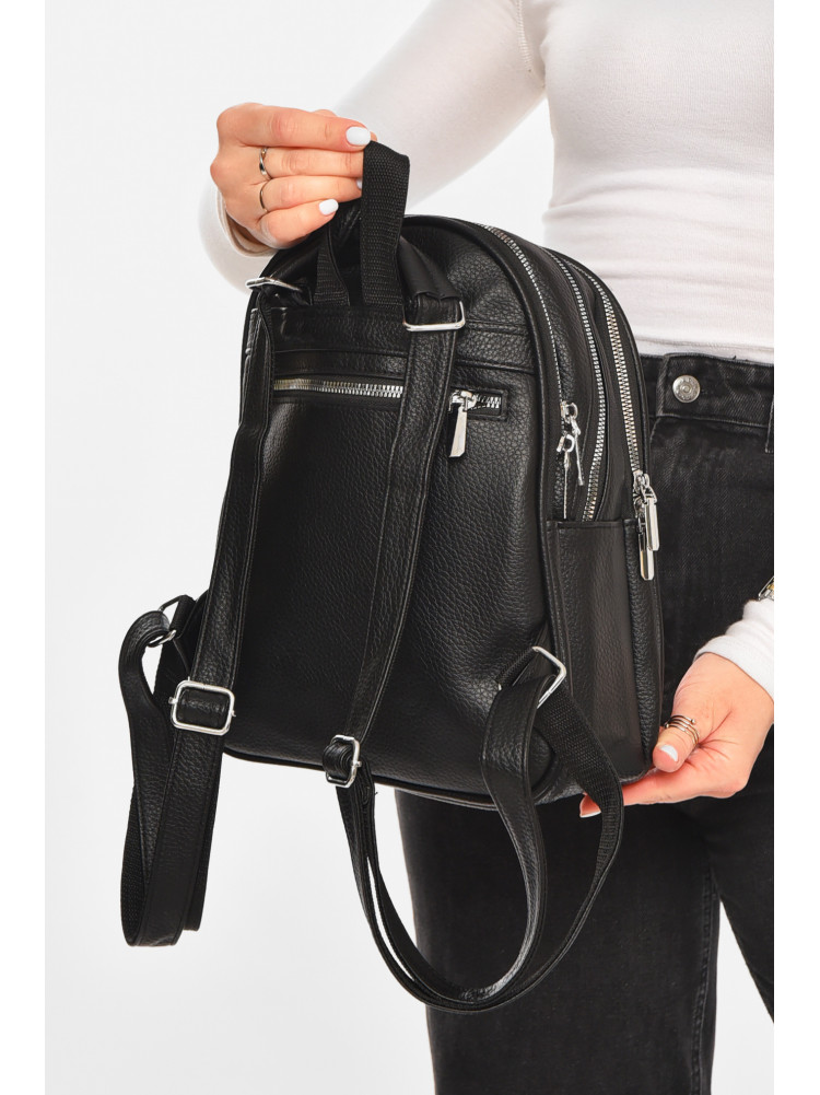 Рюкзак женский из экокожи черного цвета 6798 213375C