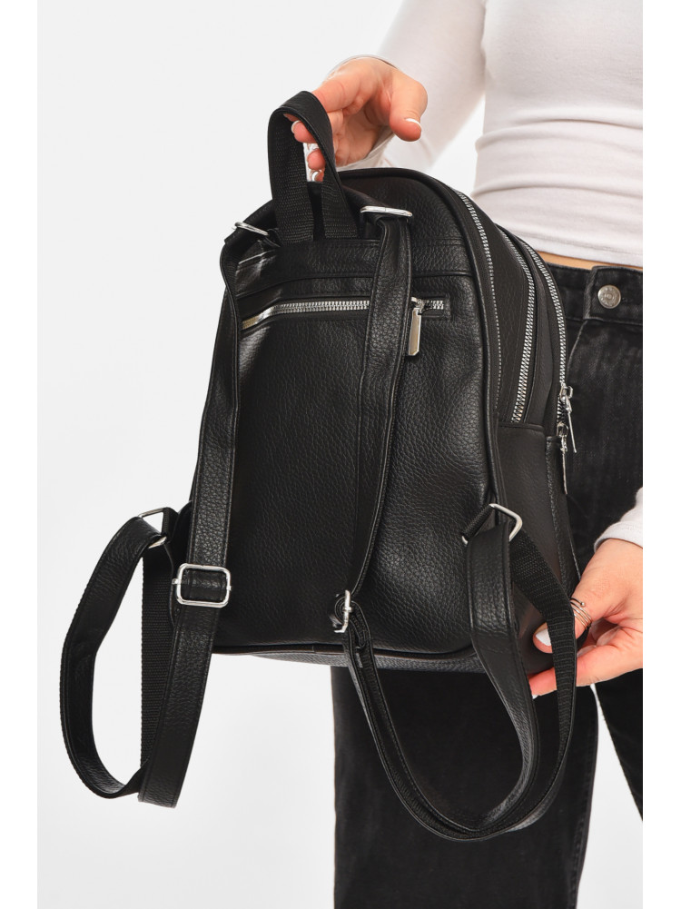 Рюкзак женский из экокожи черного цвета 6794 213376C