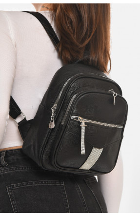 Рюкзак женский из экокожи черного цвета 6812 213384C