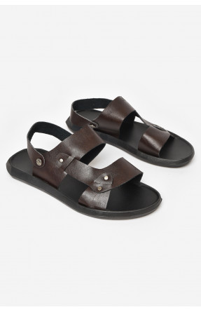 Сандалии мужские коричневого цвета 77С 213420C
