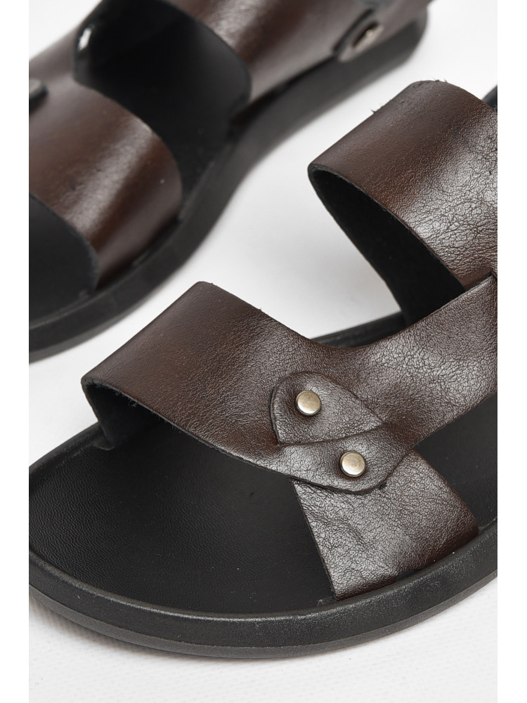 Сандалии мужские коричневого цвета 77С 213420C