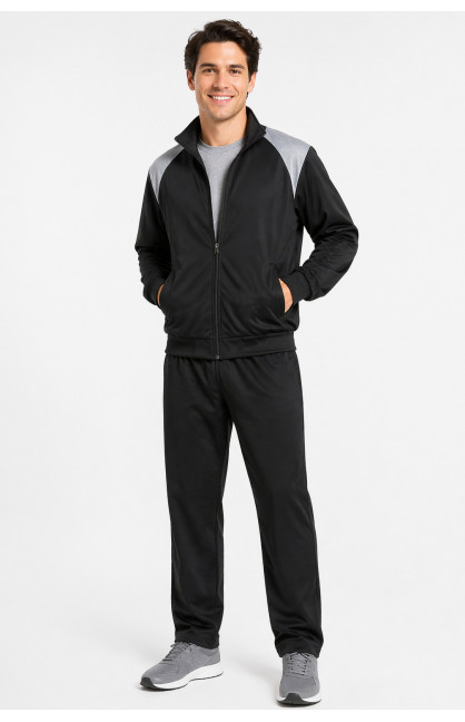 Спортивный костюм мужской черного цвета Y-938-H 213424C