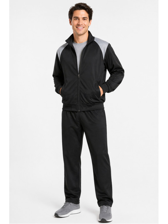 Спортивный костюм мужской черного цвета Y-938-H 213424C