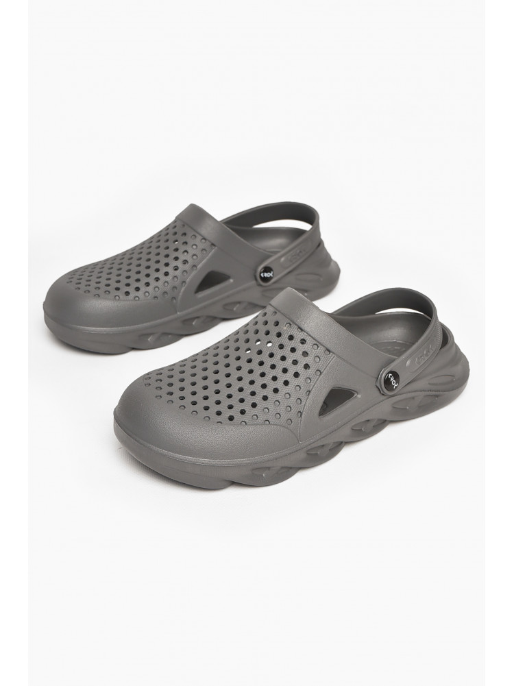 Кроксы мужские серого цвета с-92 213425C