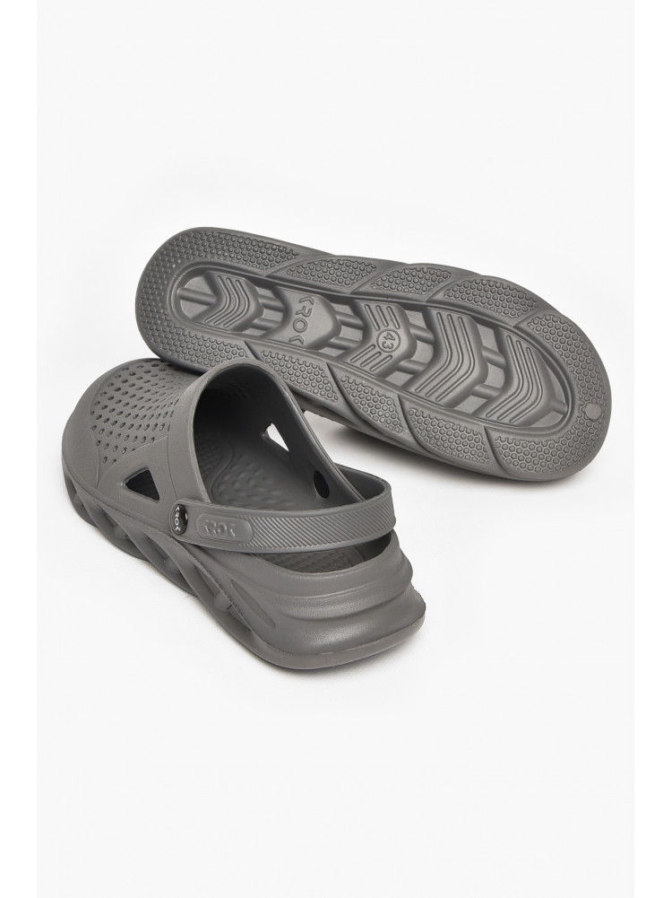 Кроксы мужские серого цвета с-92 213425C