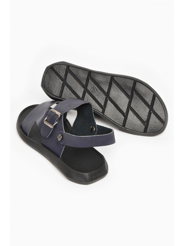 Сандалии мужские темно-синього цвета 70В 213426C