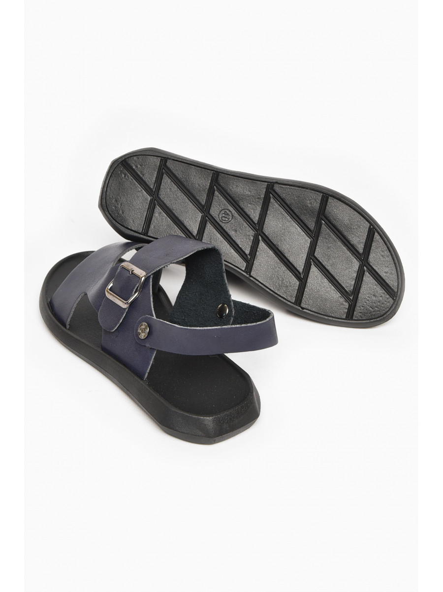 Сандалии мужские темно-синього цвета 70В 213426C