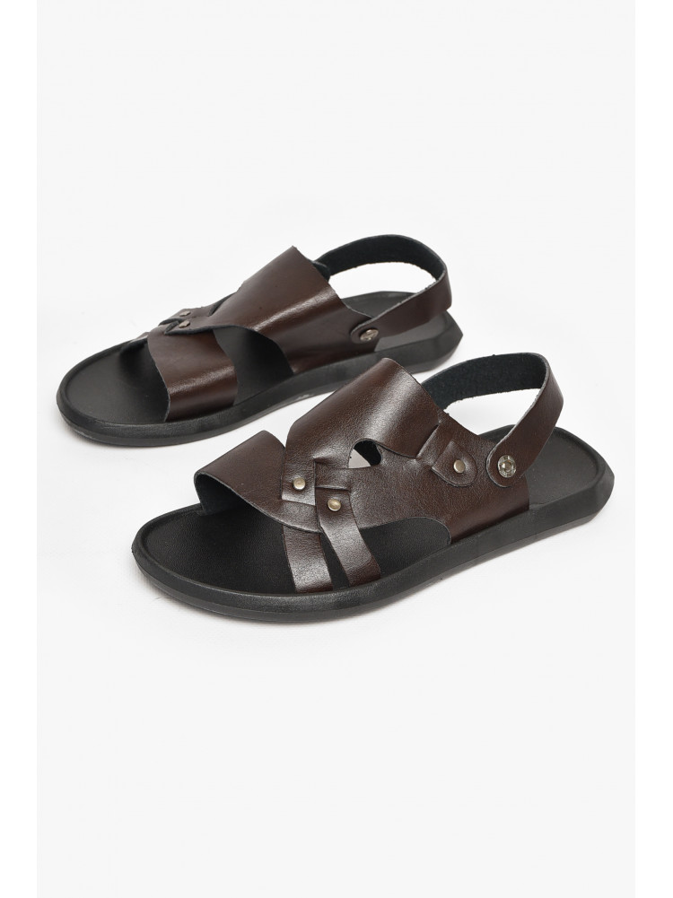 Сандалии мужские коричневого цвета 75С 213428C