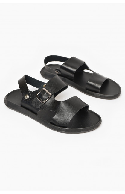 Сандали мужские черного цвета 70А 213430C