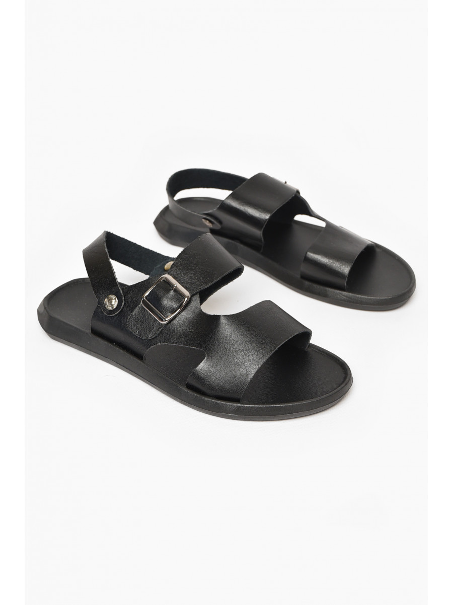 Сандали мужские черного цвета 70А 213430C