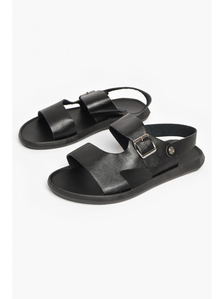 Сандали мужские черного цвета 70А 213430C