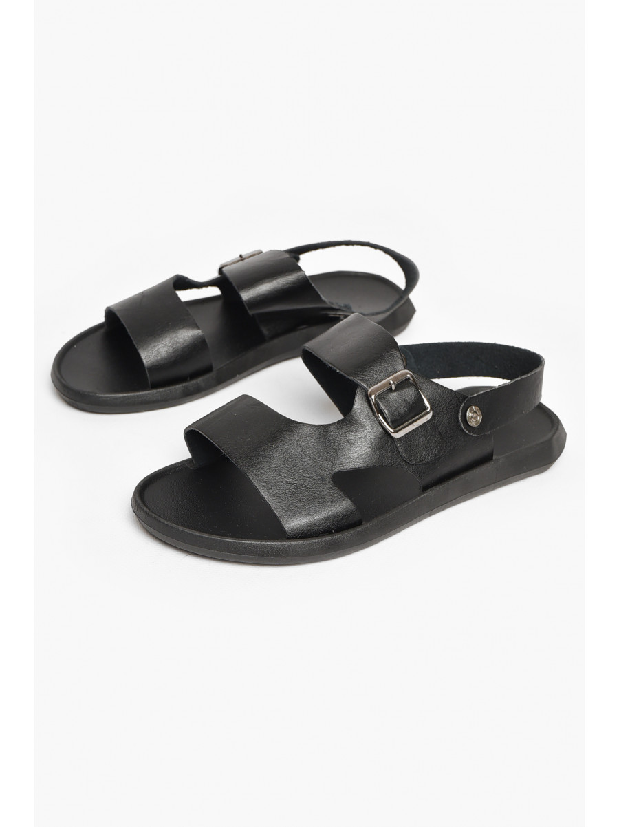 Сандали мужские черного цвета 70А 213430C