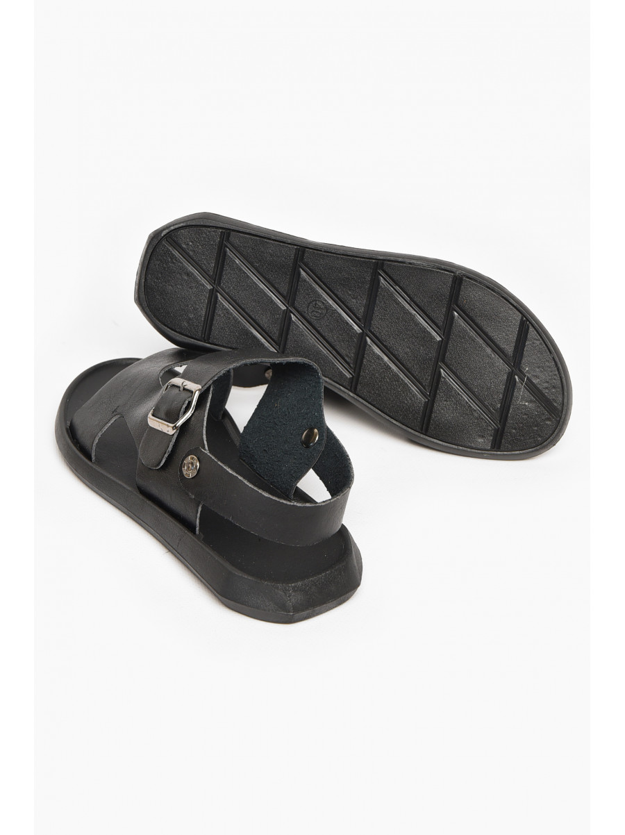 Сандали мужские черного цвета 70А 213430C