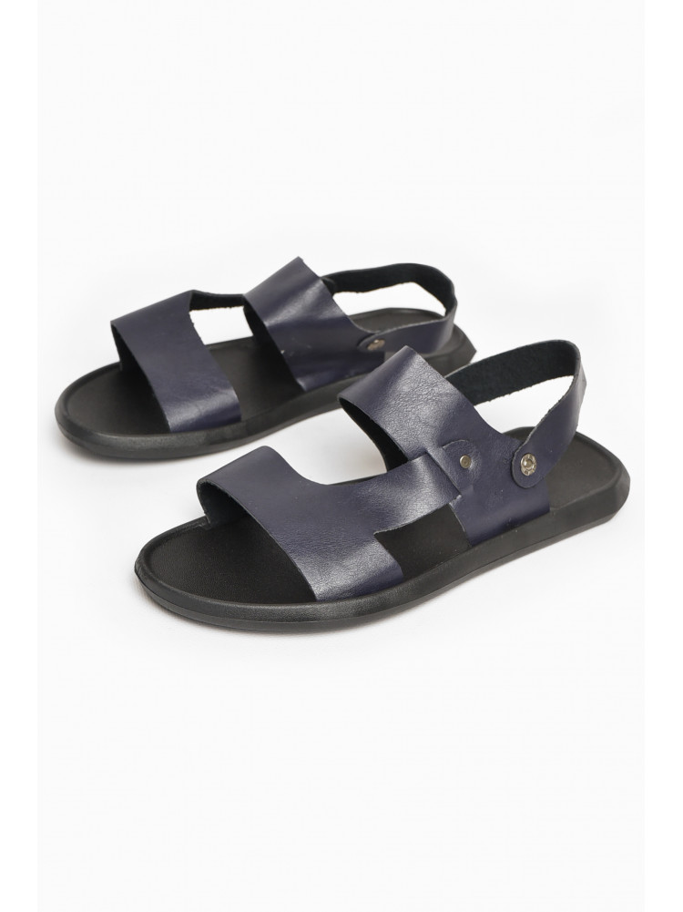 Сандалии мужские темно-синього цвета 72В 213560C