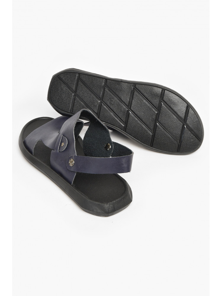 Сандалии мужские темно-синього цвета 72В 213560C