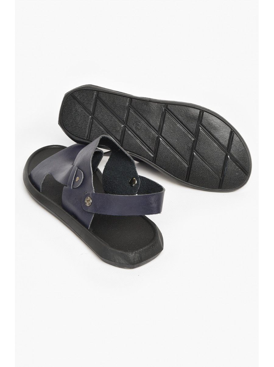 Сандалии мужские темно-синього цвета 72В 213560C