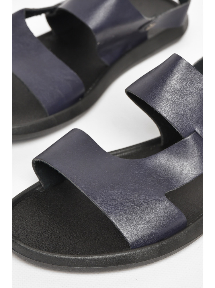 Сандалии мужские темно-синього цвета 72В 213560C