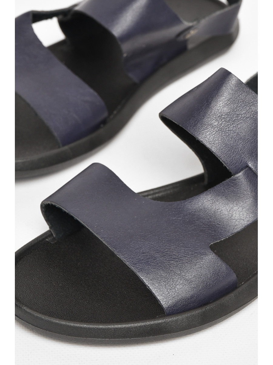 Сандалии мужские темно-синього цвета 72В 213560C