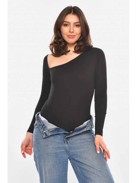 Боді жіноче чорного кольору 213596C
