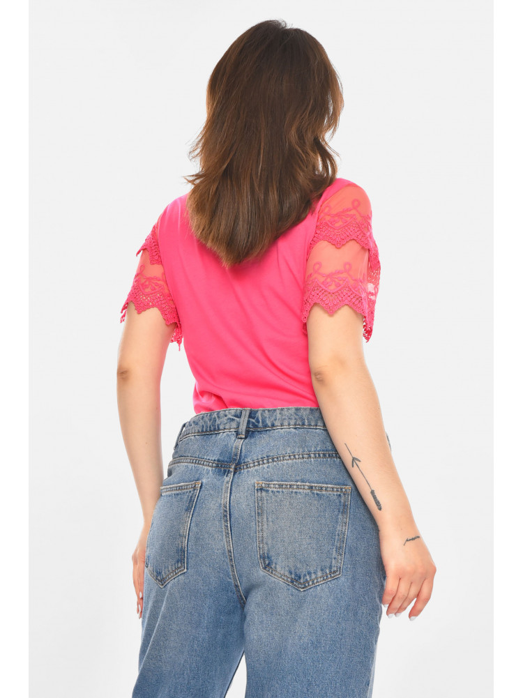 Боді жіноче рожевого кольору 213604C