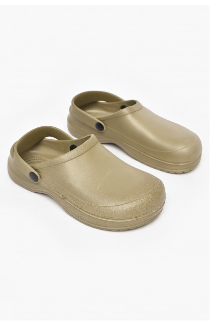 Кроксы женские бежевого цвета 6/1 213623C