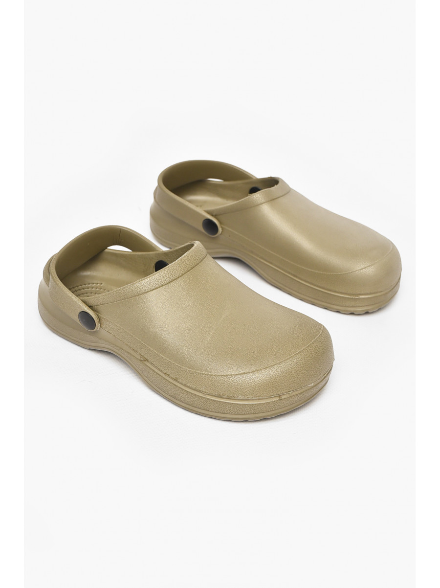 Кроксы женские бежевого цвета 6/1 213623C
