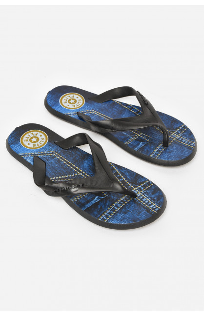 Вьетнамки подростковые для мальчика черного цвета В17 213652C