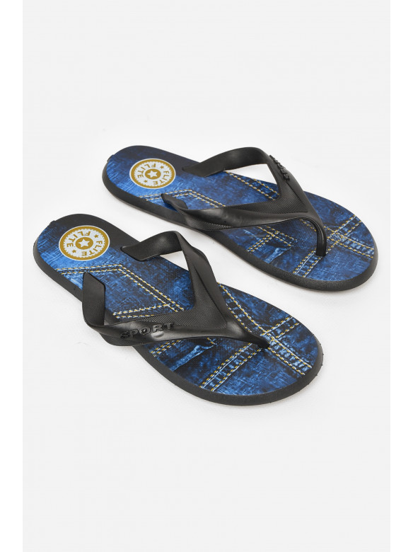 Вьетнамки подростковые для мальчика черного цвета В17 213652C