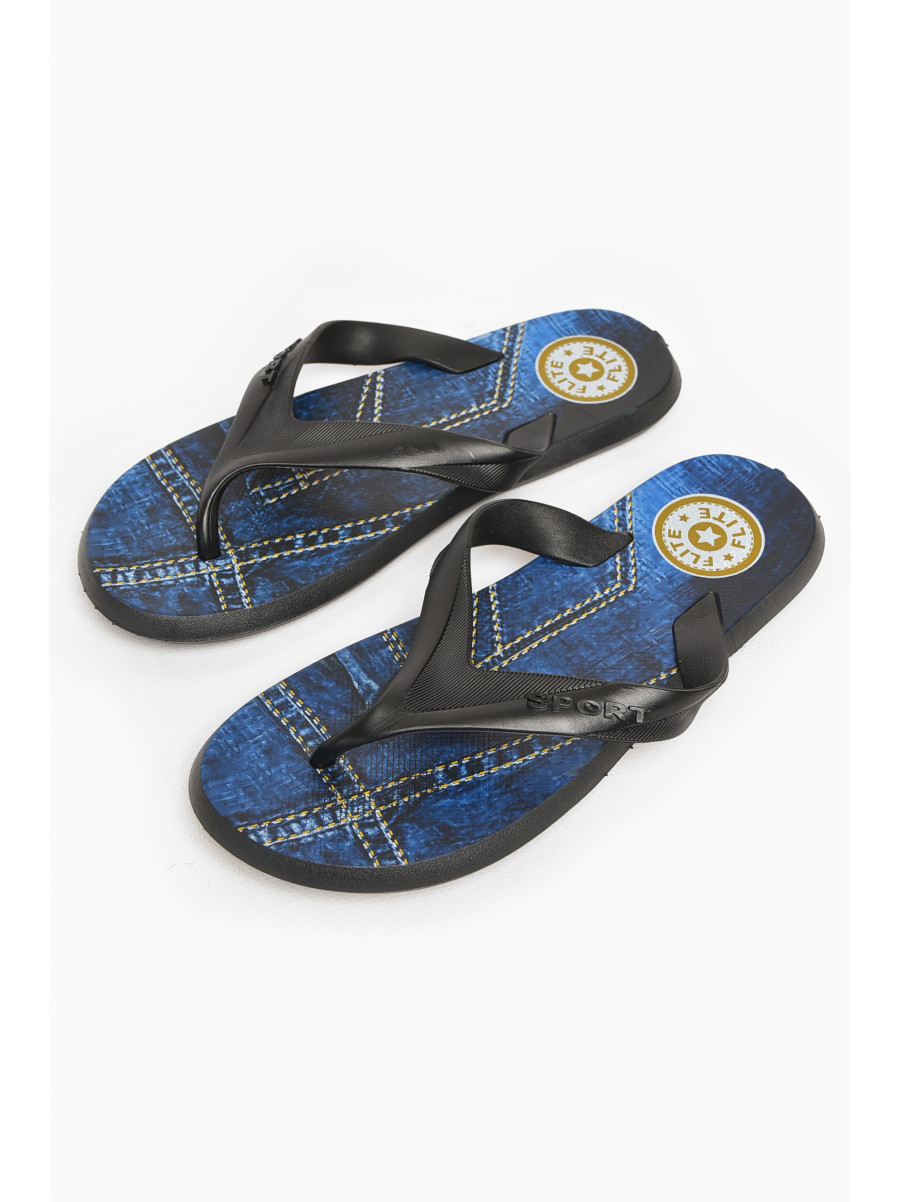 Вьетнамки подростковые для мальчика черного цвета В17 213652C