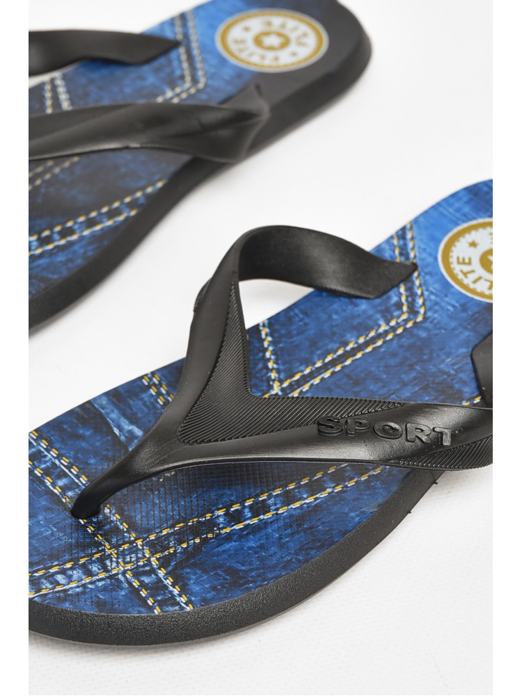 Вьетнамки подростковые для мальчика черного цвета В17 213652C