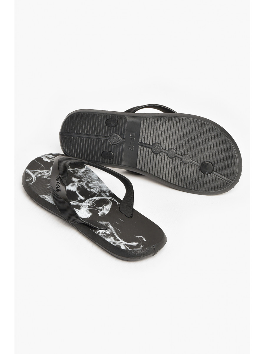 Вьетнамки подростковые для мальчика черного цвета С17 213655C