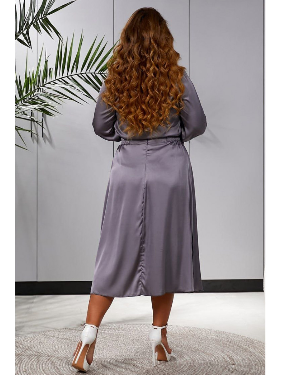 Костюм женский графитового цвета 502 213727C