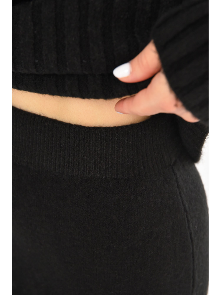 Костюм женский кашемировый черного цвета 213738C