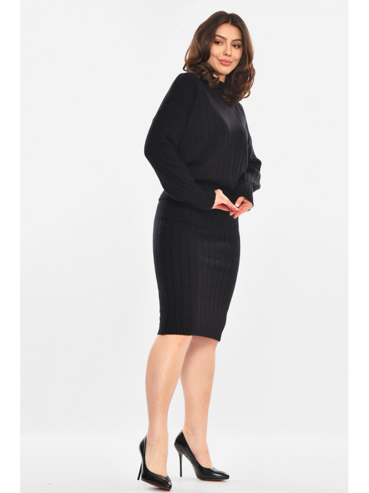 Костюм женский кашемировый черного цвета 213739C