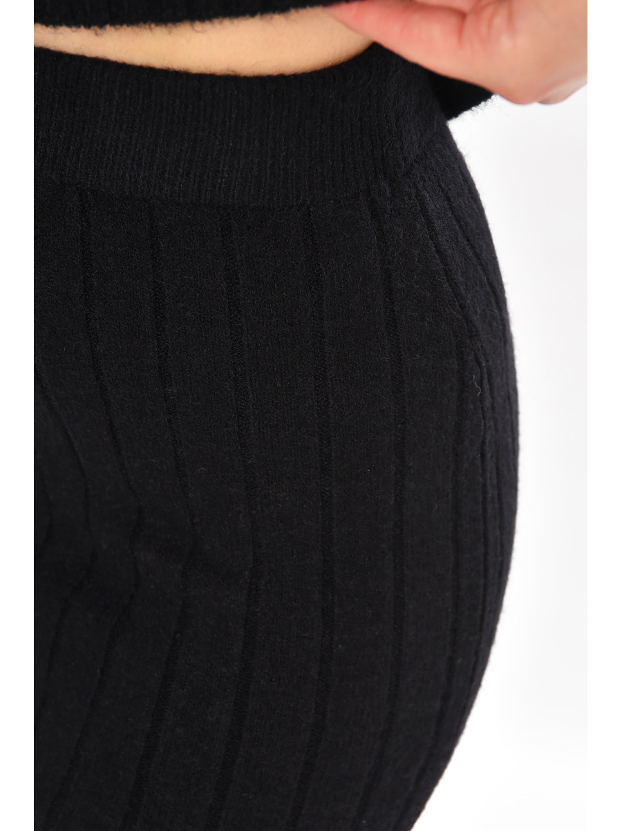 Костюм женский кашемировый черного цвета 213739C