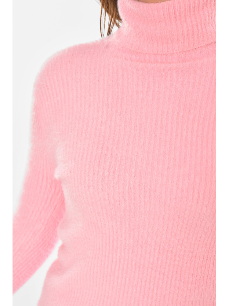 Гольф женский однотонный розового цвета 213771C