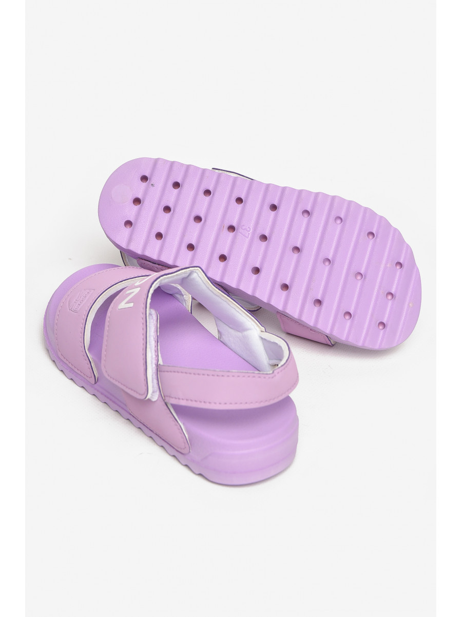 Босоножки женские сиреневого цвета 2211-15 213801C