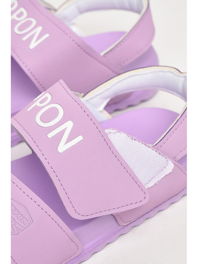 Босоножки женские сиреневого цвета 2211-15 213801C