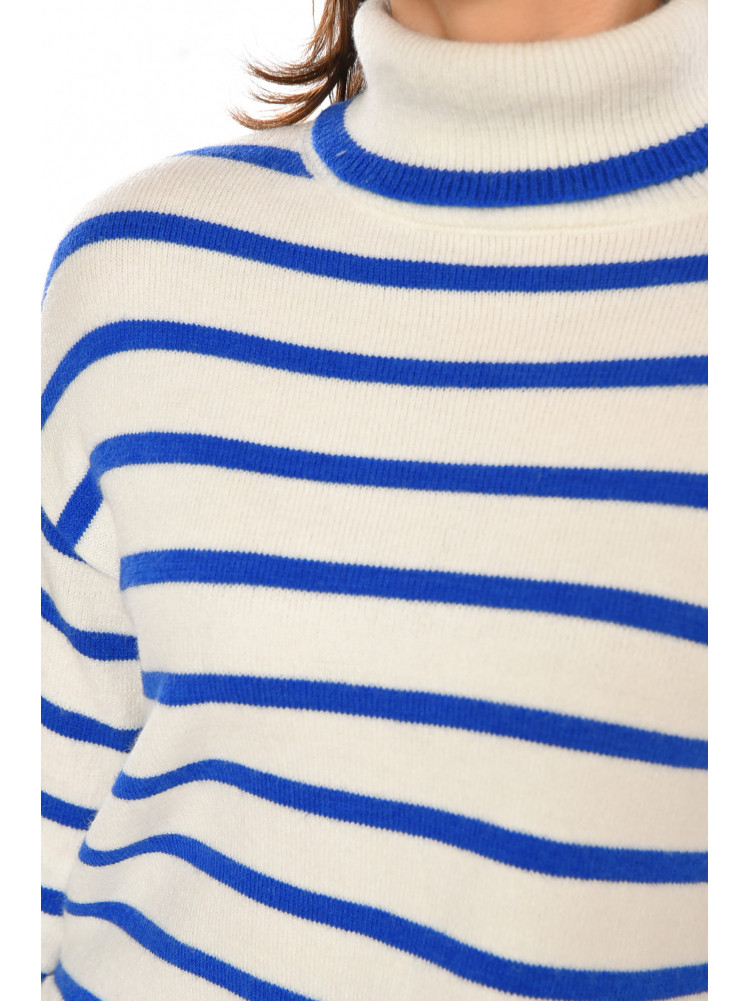 Кофта женская белого цвета с принтом 213806C