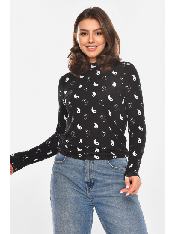 Кофта жіноча чорного кольору 213838C