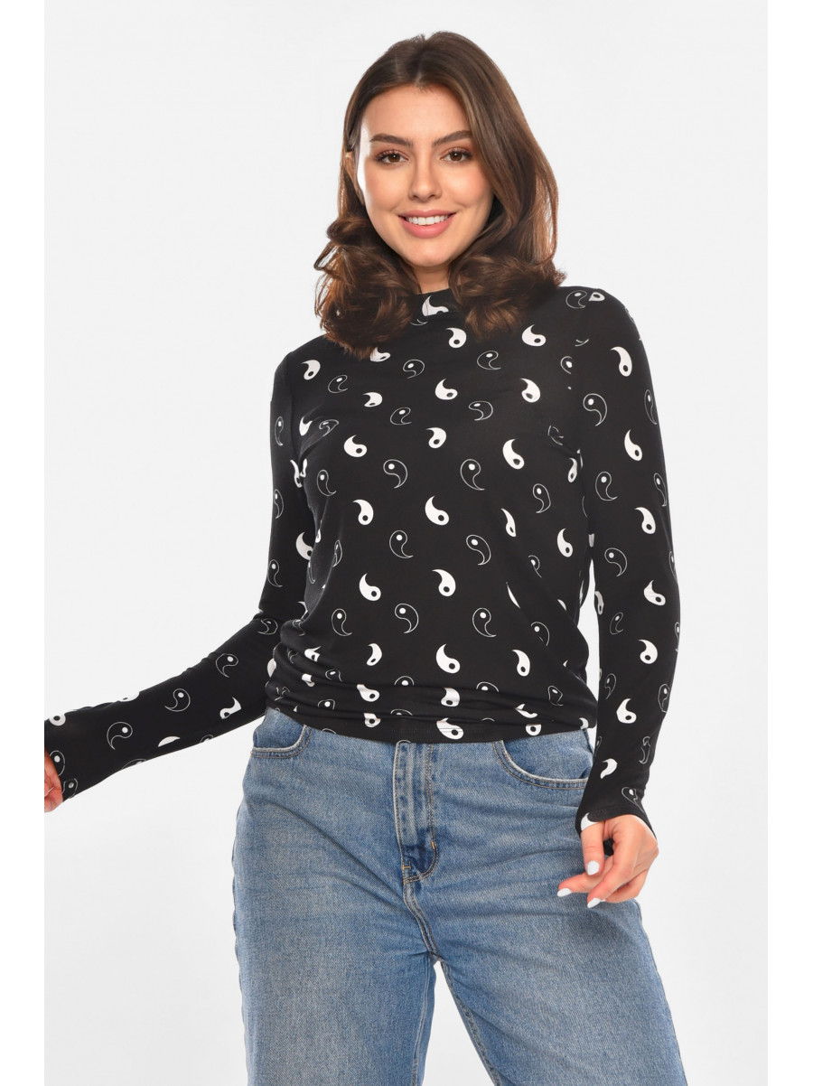 Кофта жіноча чорного кольору 213838C