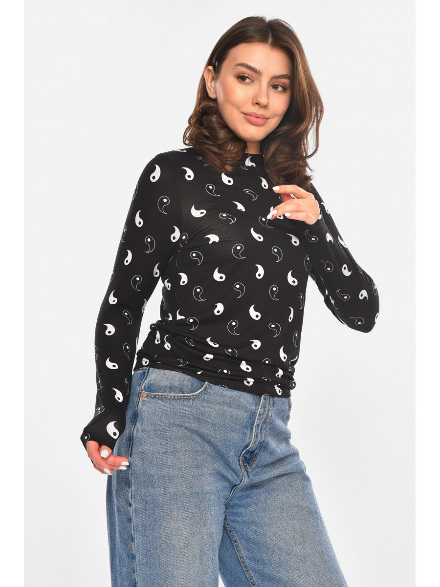 Кофта жіноча чорного кольору 213838C