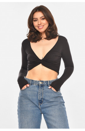 Кофта жіноча чорного кольору 213900C