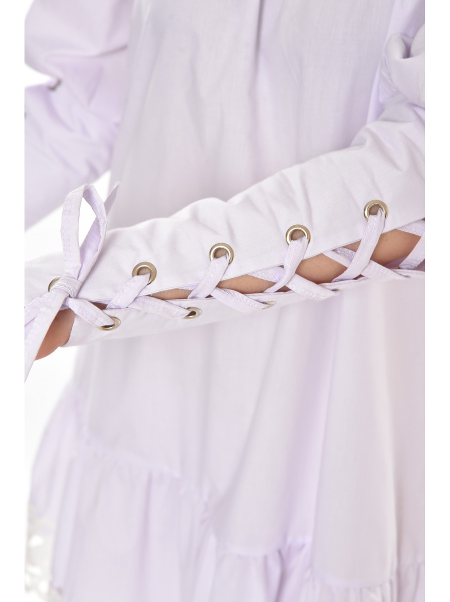 Платье женское серого цвета с принтом 213949C