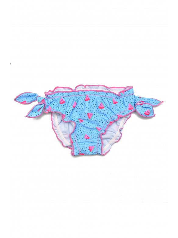 Плавки детские для девочки голубого цвета 124 214740C